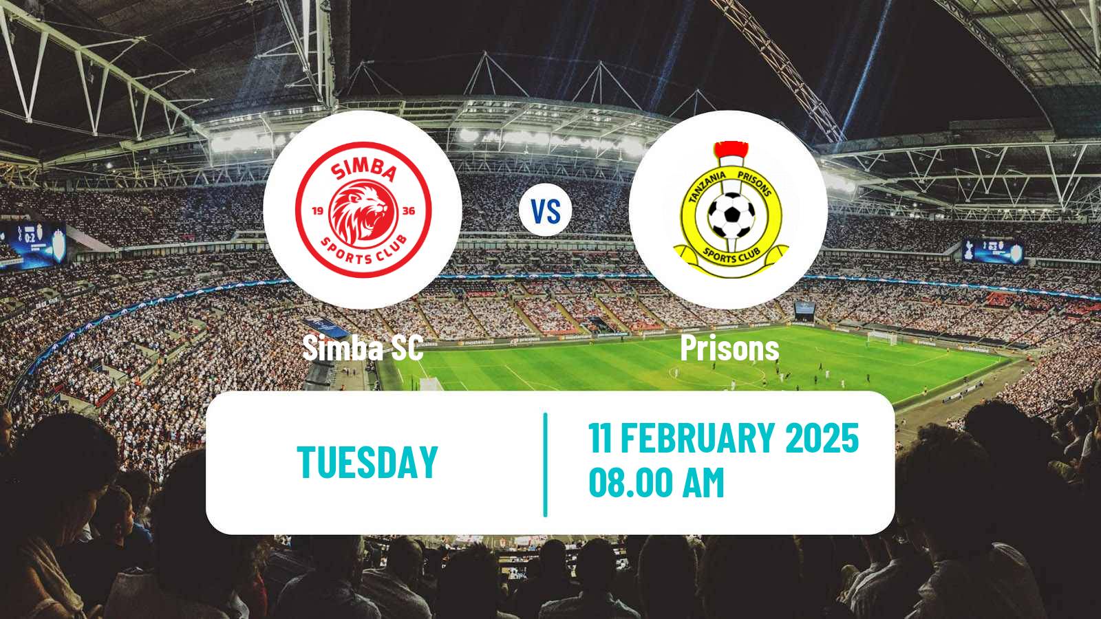 Football Tanzanian Premier League Simba - Prisons
