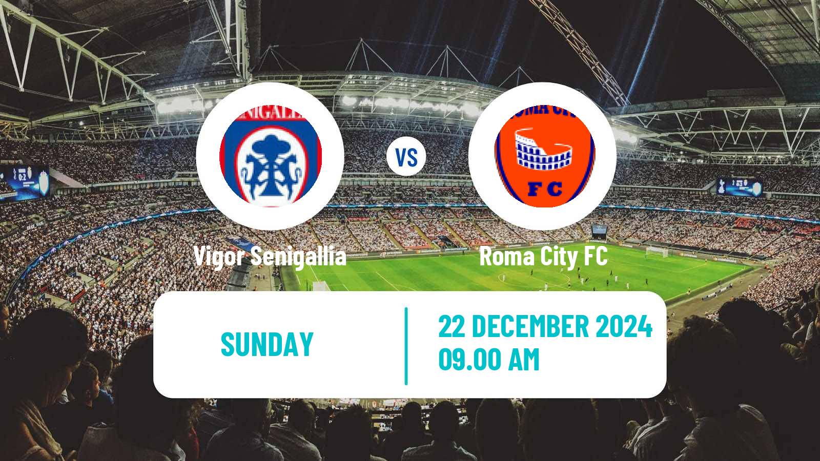 Soccer Italian Serie D - Group F Vigor Senigallia - Roma City