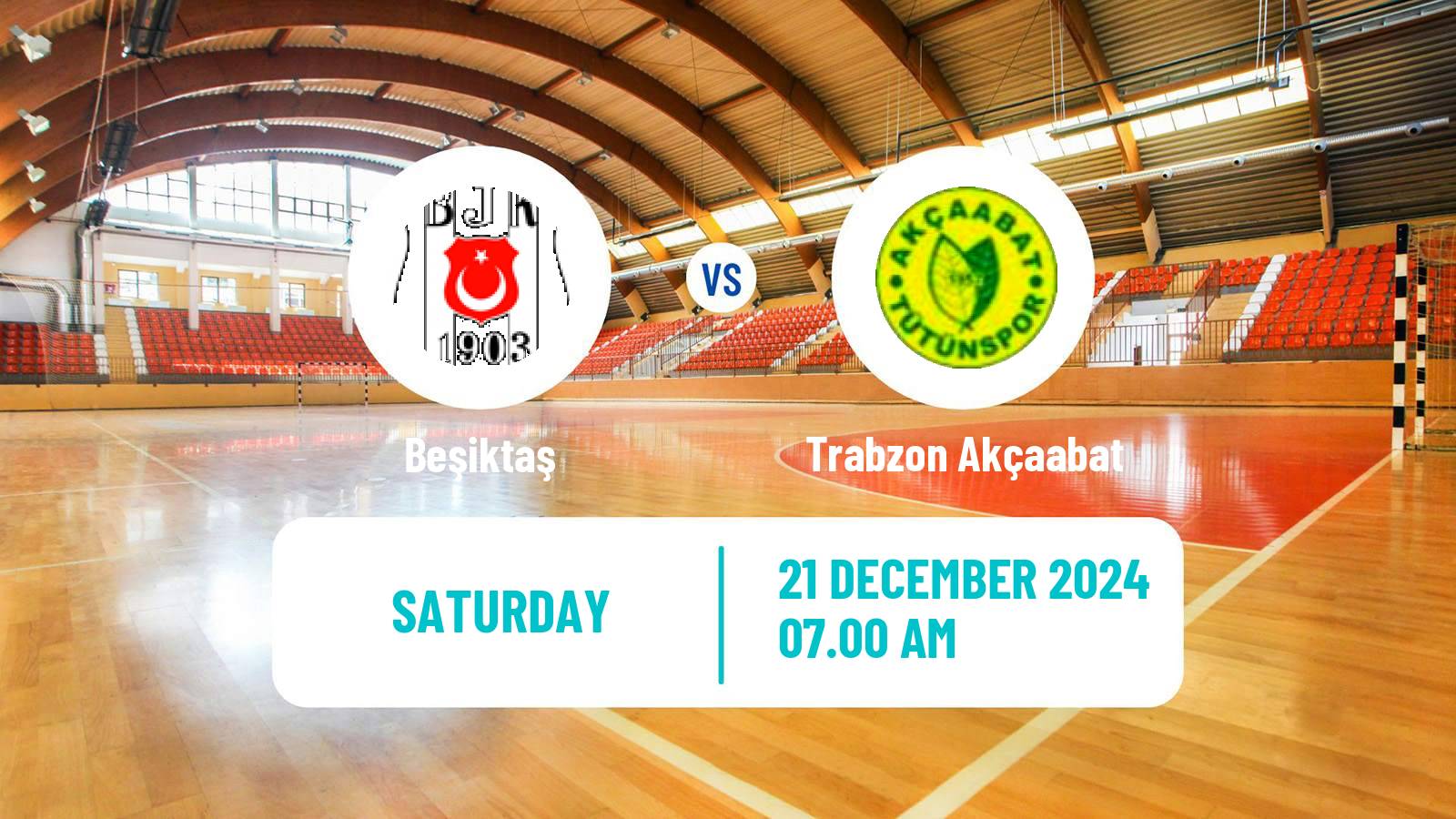 Handball Turkish Superlig Handball Beşiktaş - Trabzon