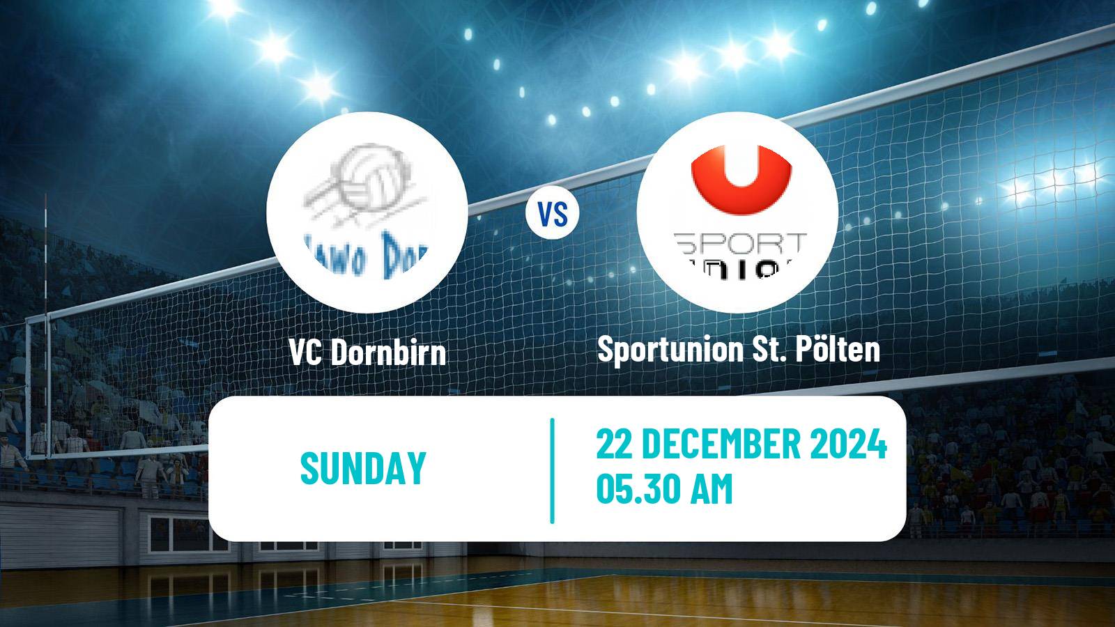 Volleyball Austrian 2 Bundesliga Volleyball Women Dornbirn - Sportunion St. Pölten