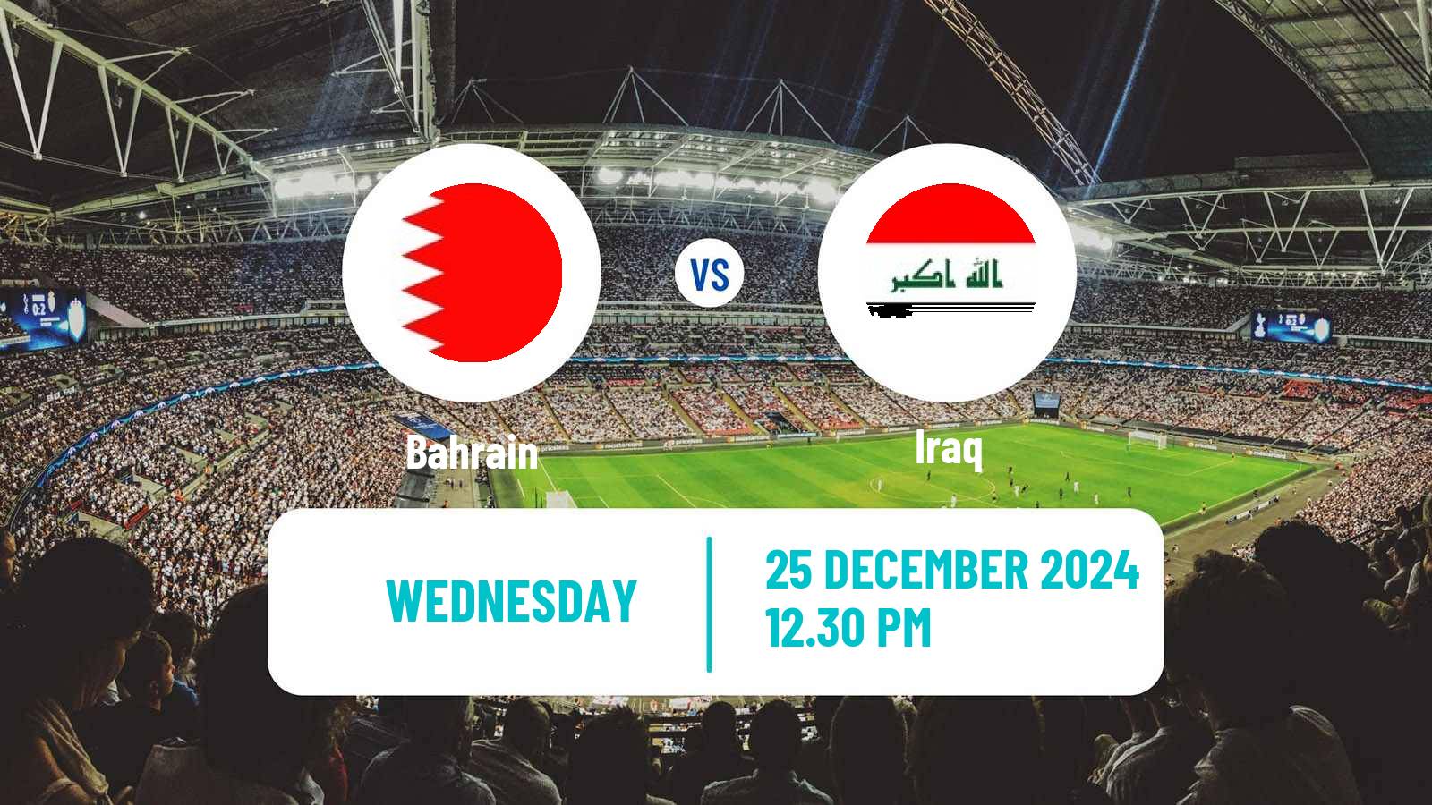Soccer Gulf Cup of Nations Bahrain - Iraq