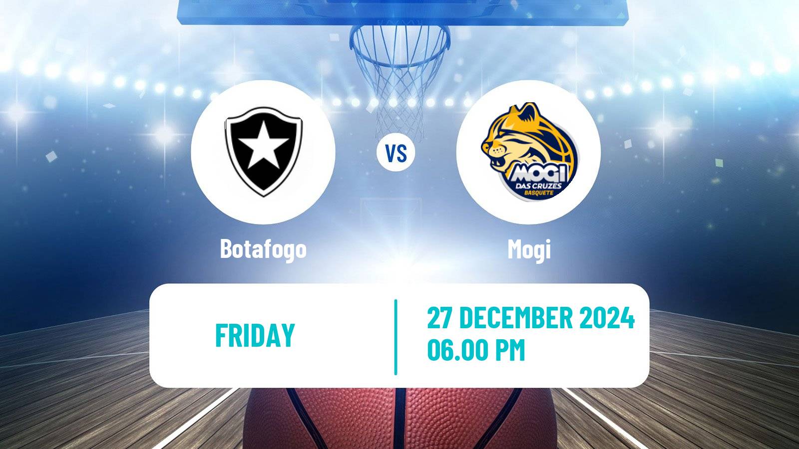 Basketball Brazilian NBB Botafogo - Mogi