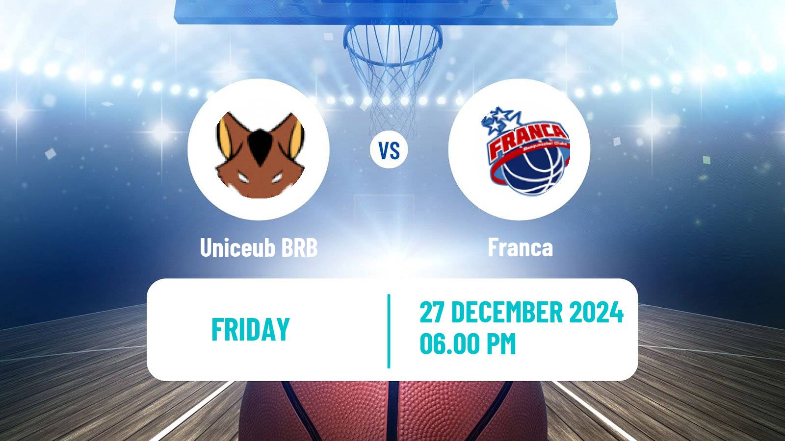 Basketball Brazilian NBB Brasília Basquete - Franca
