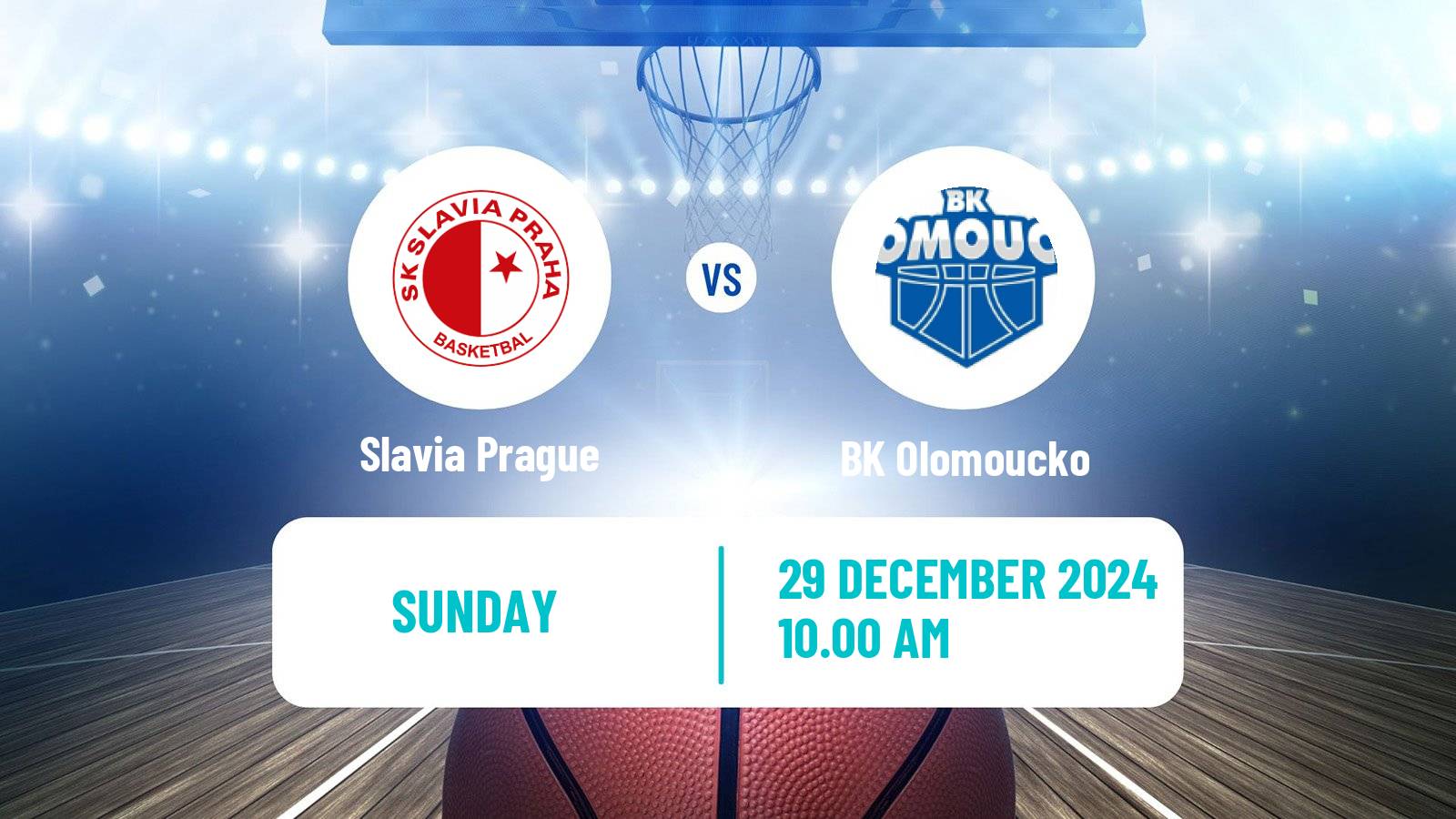 Basketball Czech NBL Slavia Prague - Olomoucko