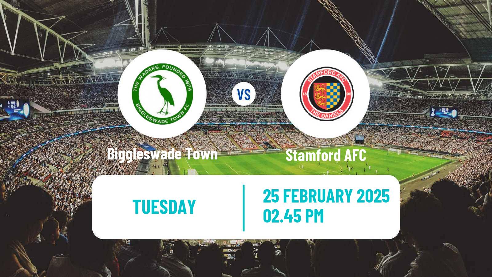 Soccer English Southern League Central Division Biggleswade Town - Stamford