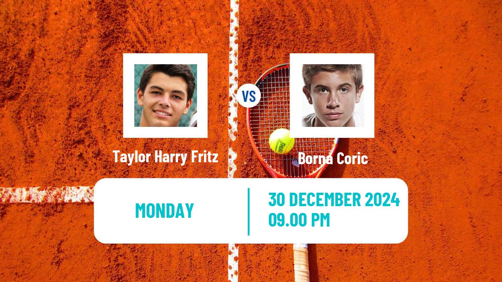 Tennis ATP United Cup Taylor Harry Fritz - Borna Coric