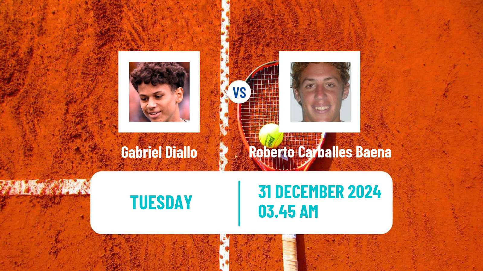 Tennis ATP Hong Kong Gabriel Diallo - Roberto Carballes Baena