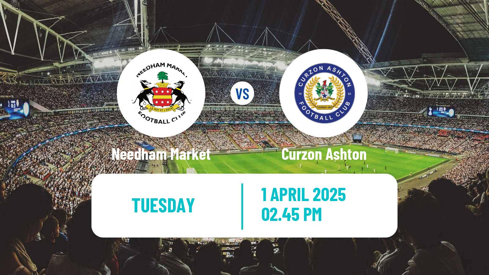 Soccer English National League North Needham Market - Curzon Ashton