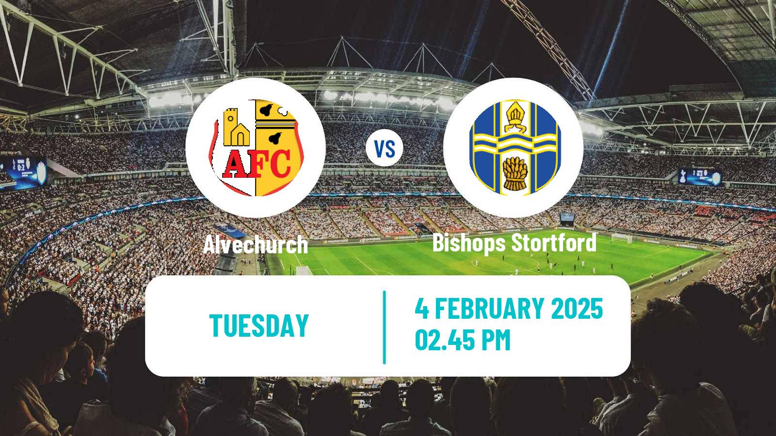 Soccer English Southern League Central Division Alvechurch - Bishops Stortford