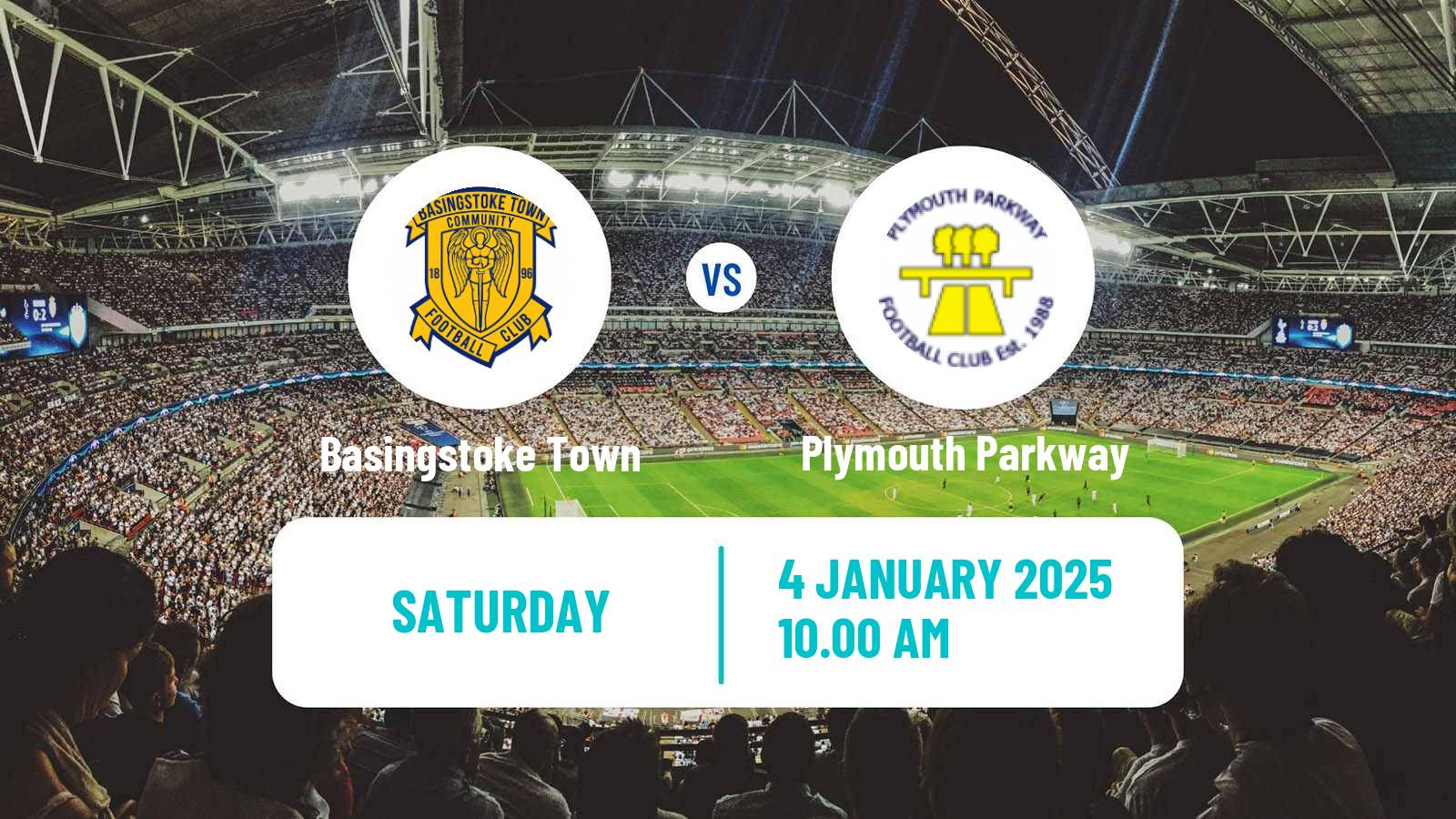 Soccer English Southern League South Division Basingstoke Town - Plymouth Parkway