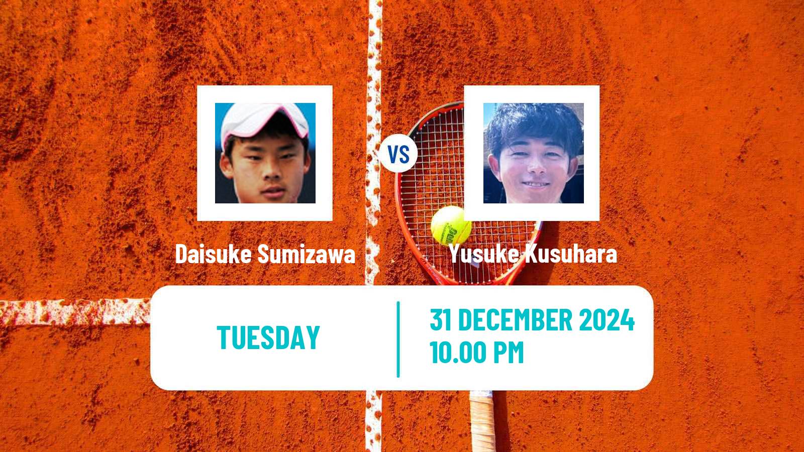 Tennis ITF M25 Bali 3 Men Daisuke Sumizawa - Yusuke Kusuhara