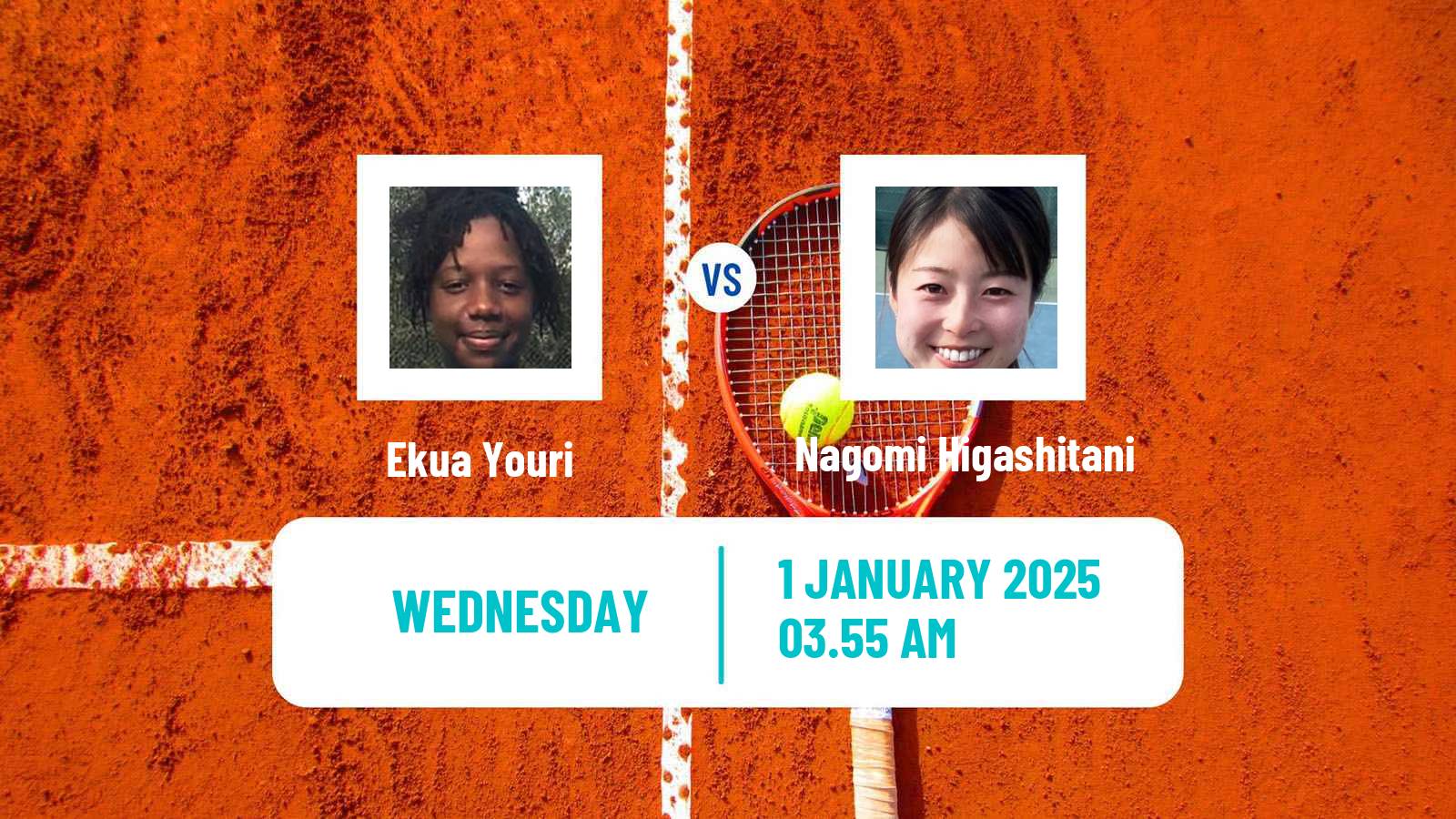 Tennis ITF W35 Nairobi Women Ekua Youri - Nagomi Higashitani