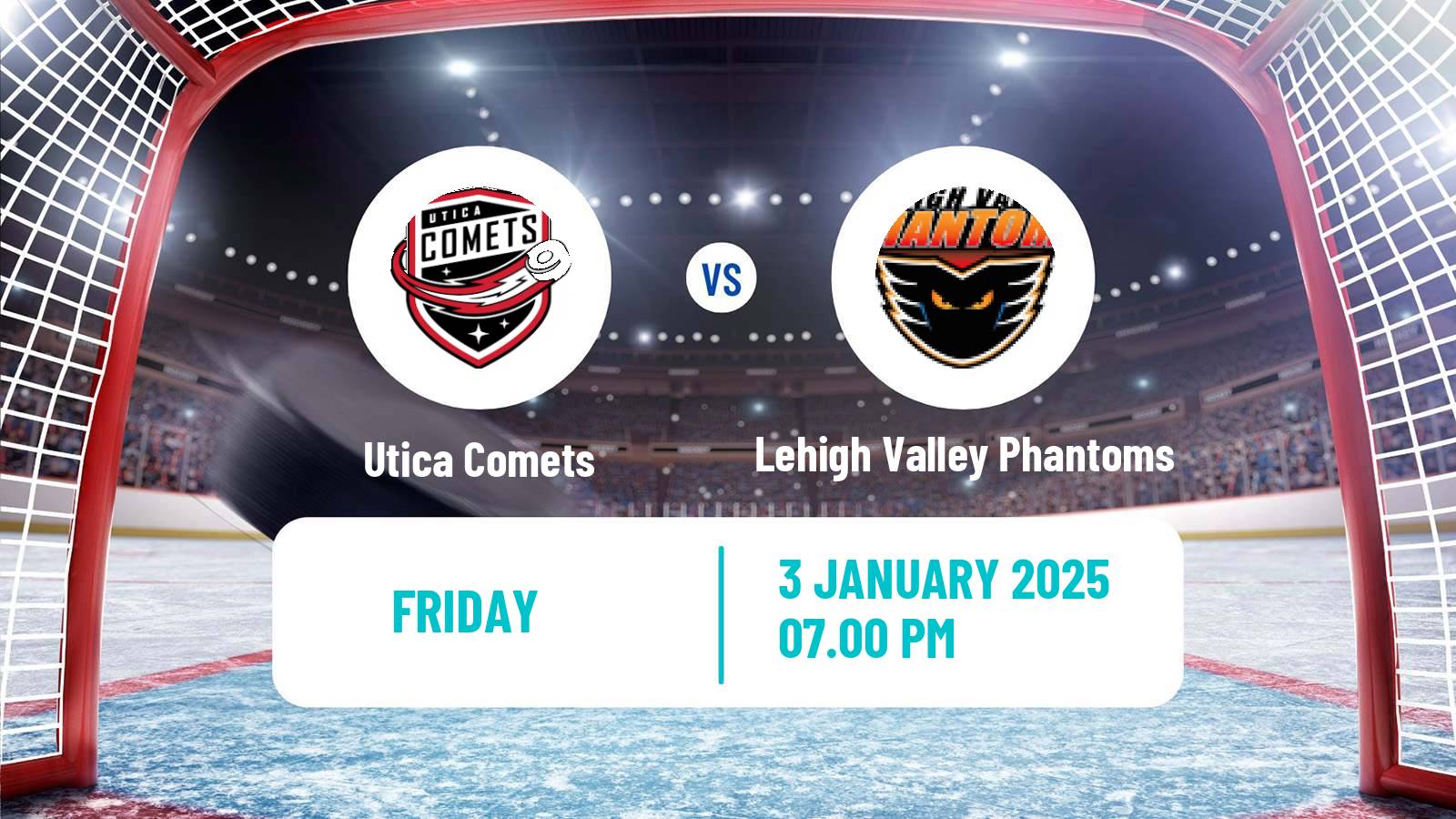 Hockey AHL Utica Comets - Lehigh Valley Phantoms