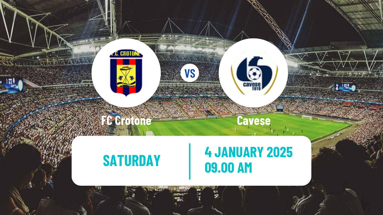 Football Italian Serie C Group C Crotone - Cavese