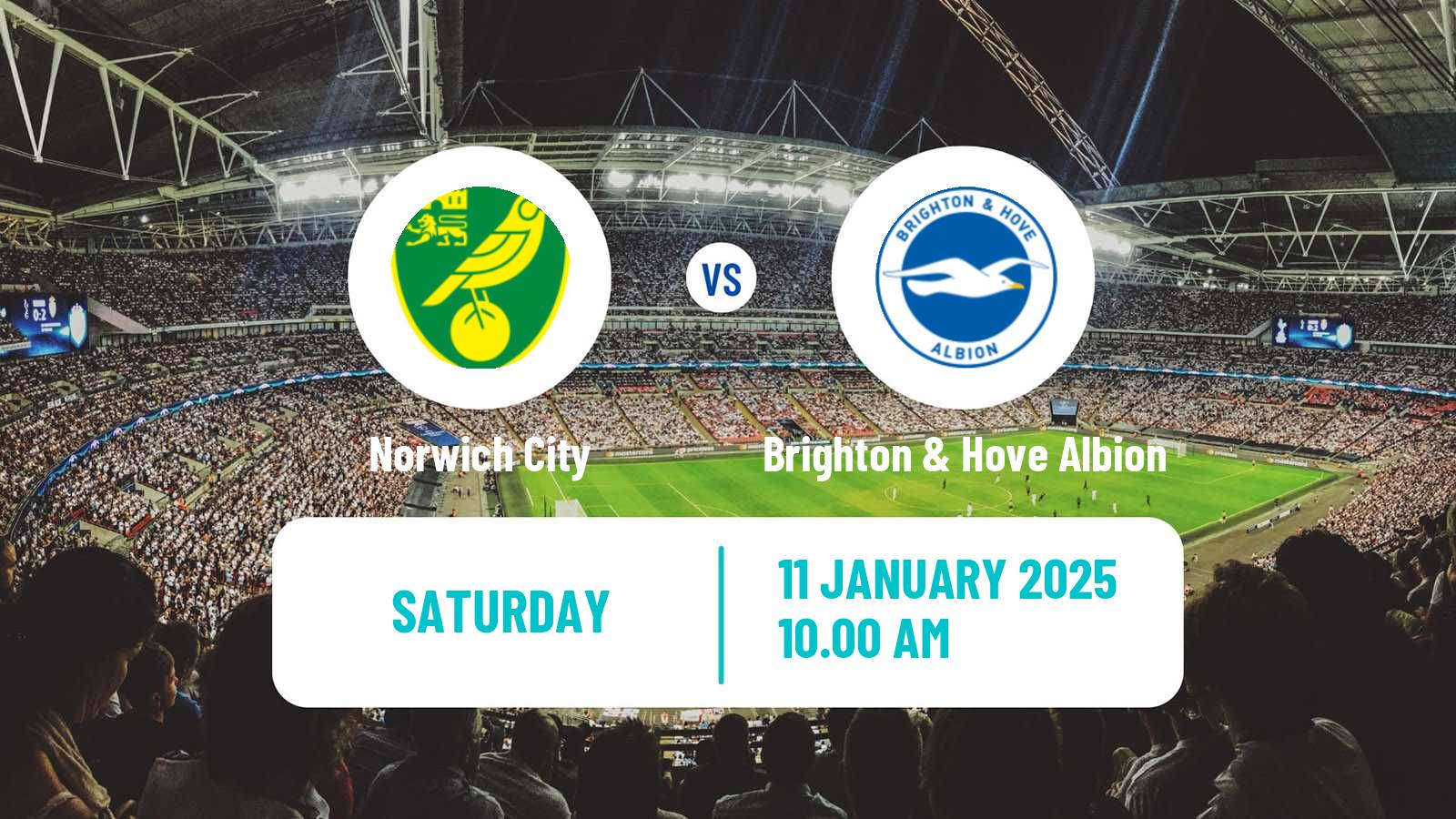 Soccer English FA Cup Norwich City - Brighton & Hove Albion