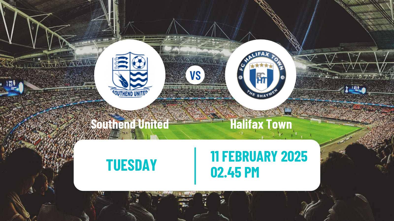 Soccer English National League Southend United - Halifax Town