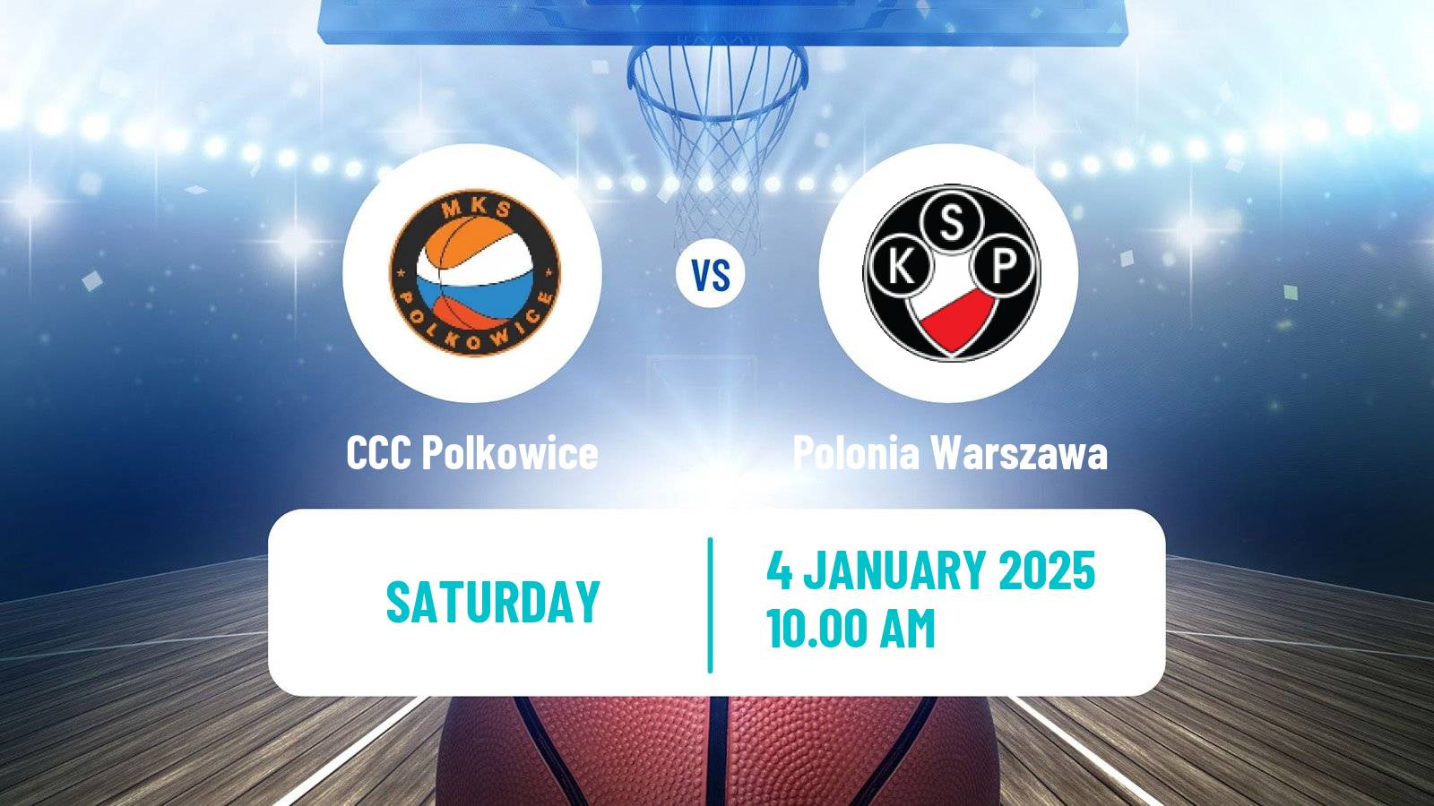 Basketball Polish Ekstraklasa Basketball Women CCC Polkowice - Polonia Warszawa