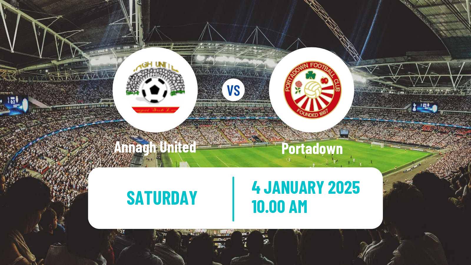 Soccer Northern Irish Cup Annagh United - Portadown