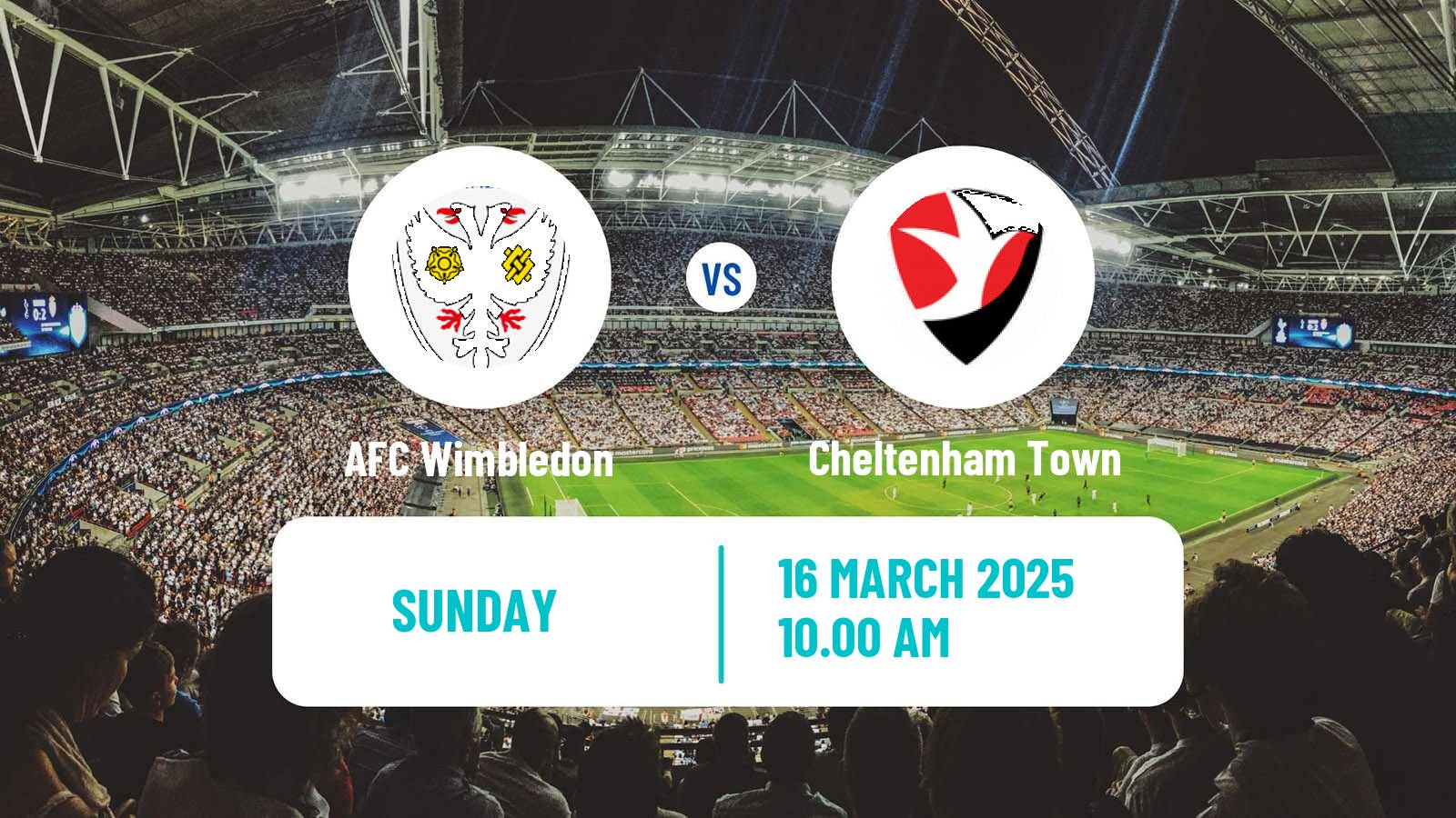 Soccer English National League South Women AFC Wimbledon - Cheltenham Town