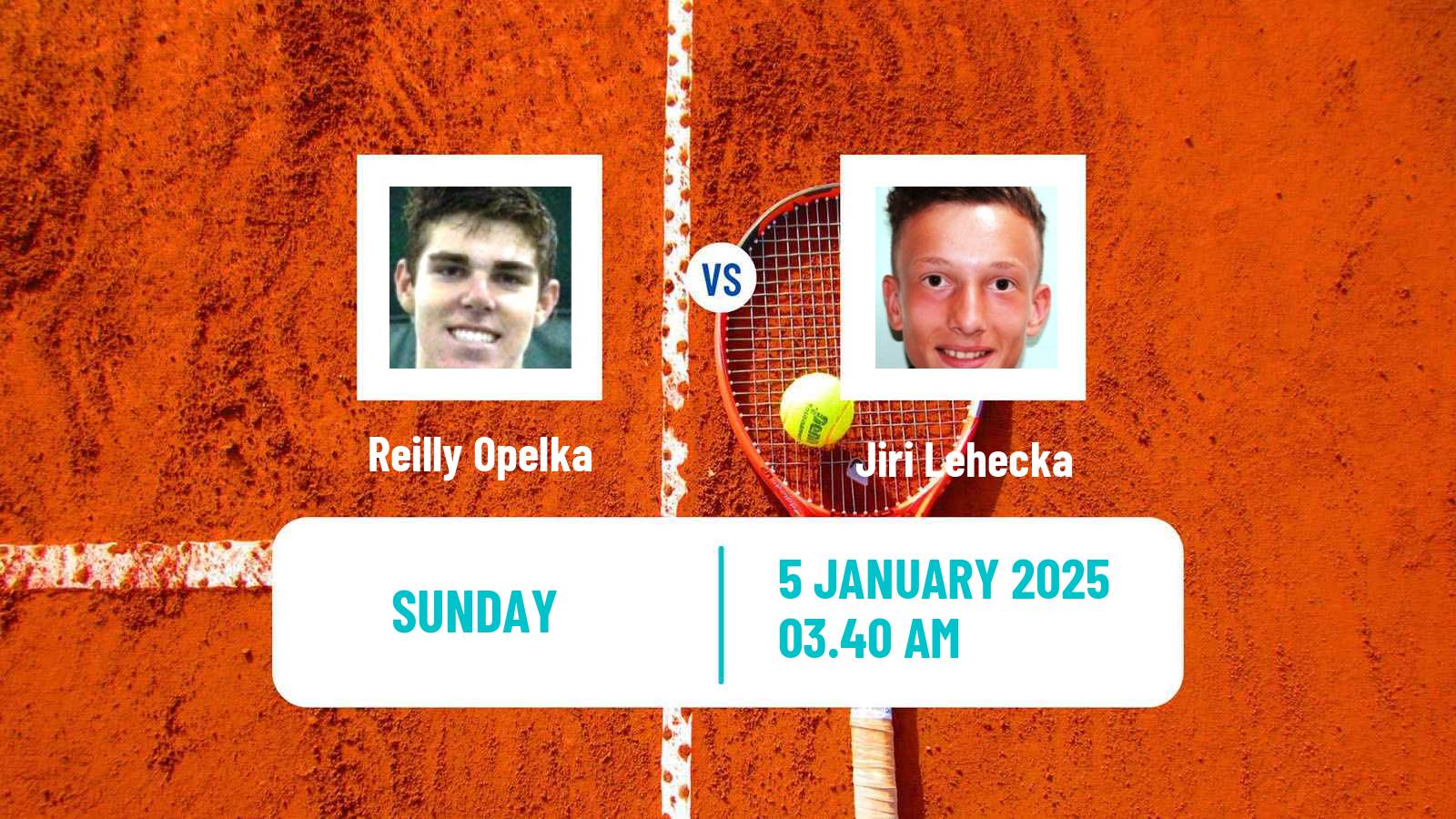 Tennis ATP Brisbane Reilly Opelka - Jiri Lehecka