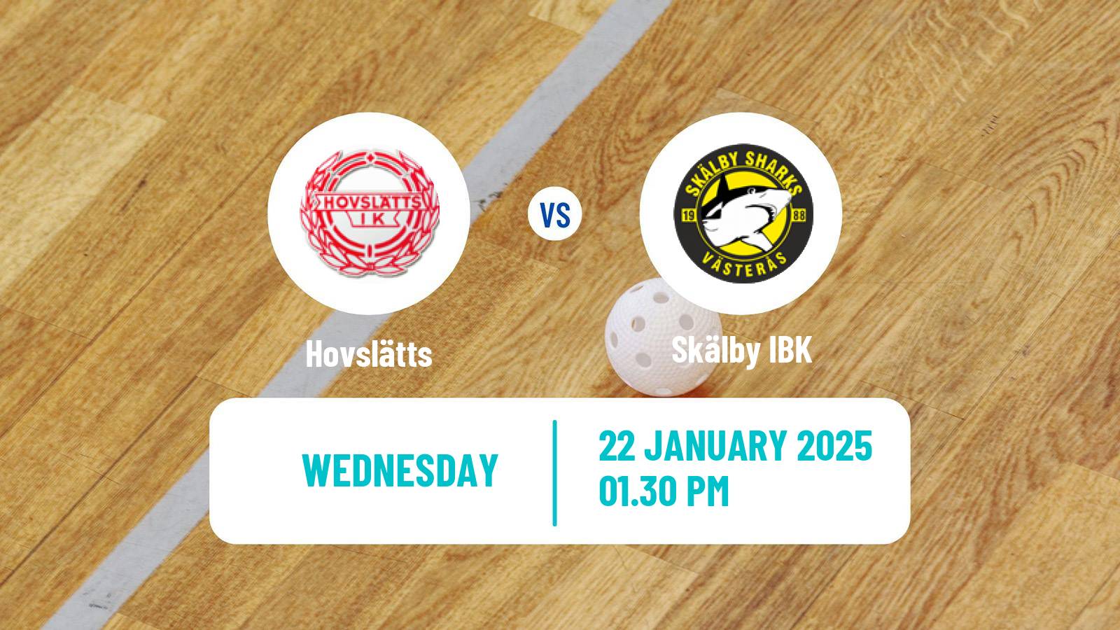 Floorball Swedish Allsvenskan Floorball Hovslätts - Skälby