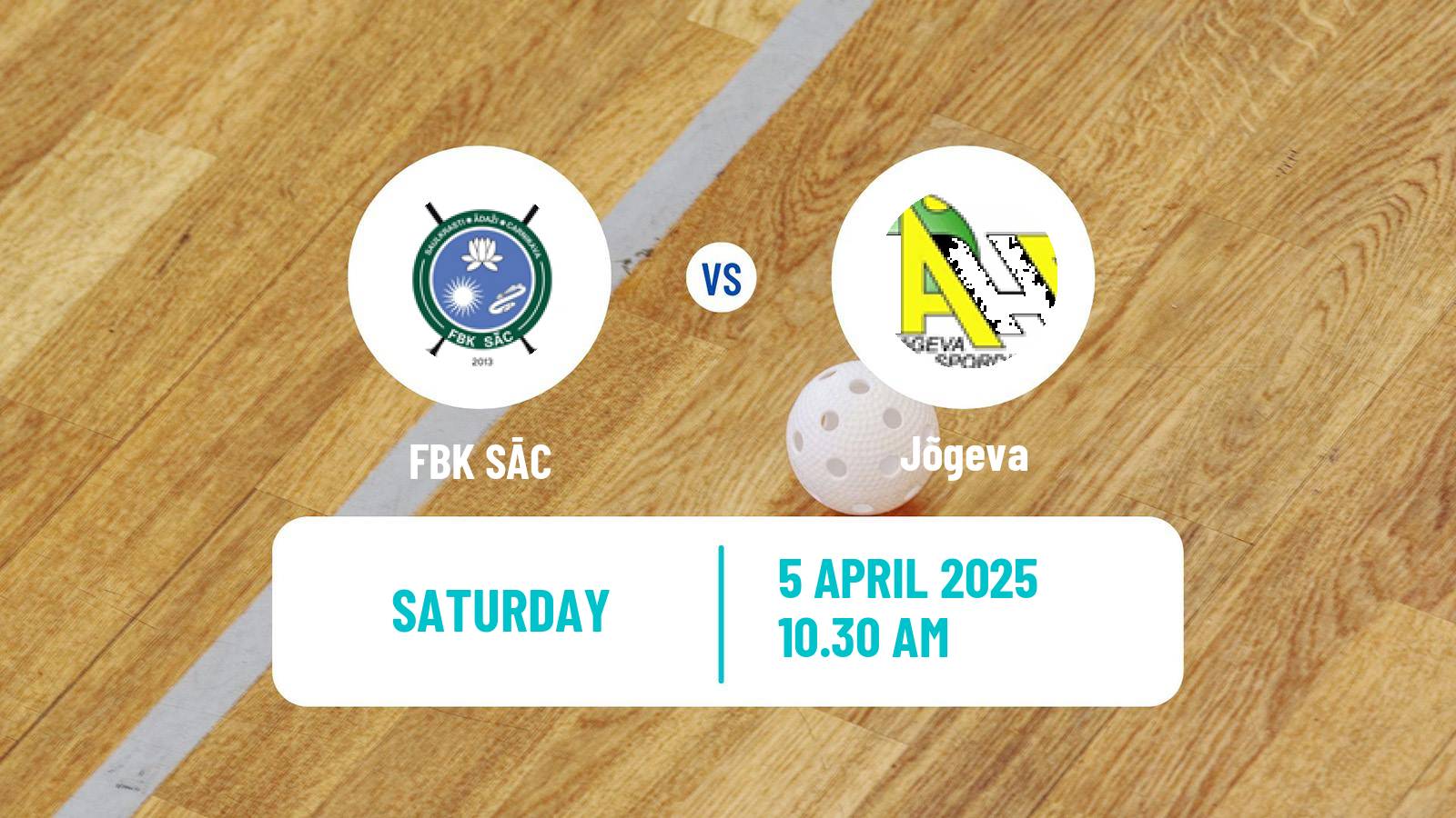 Floorball Latvian Estonian League Floorball SĀC - Jõgeva