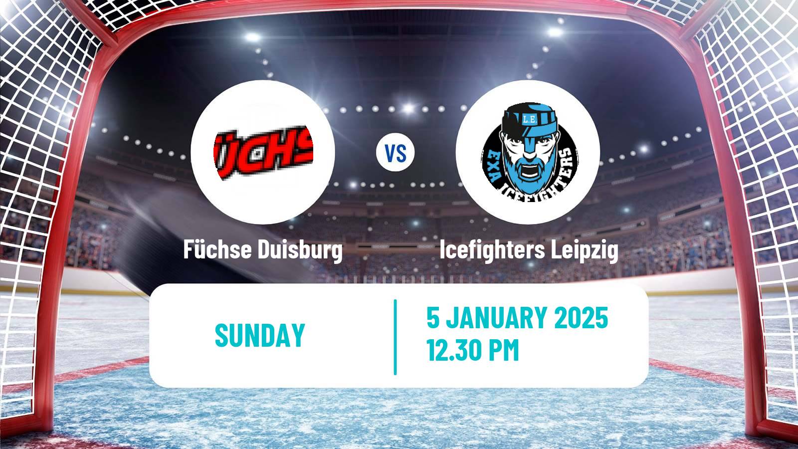 Hockey German Oberliga North Hockey Füchse Duisburg - Icefighters Leipzig