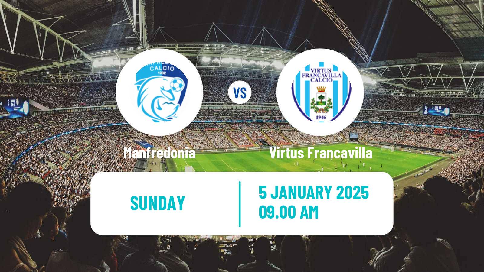 Football Italian Serie D - Group H Manfredonia - Virtus Francavilla