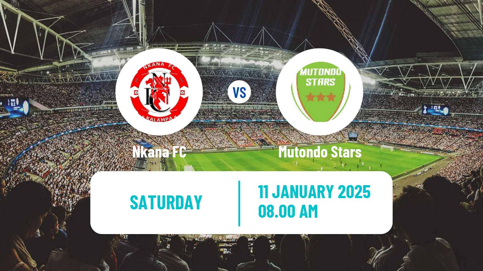 Soccer Zambian Premier League Nkana - Mutondo Stars