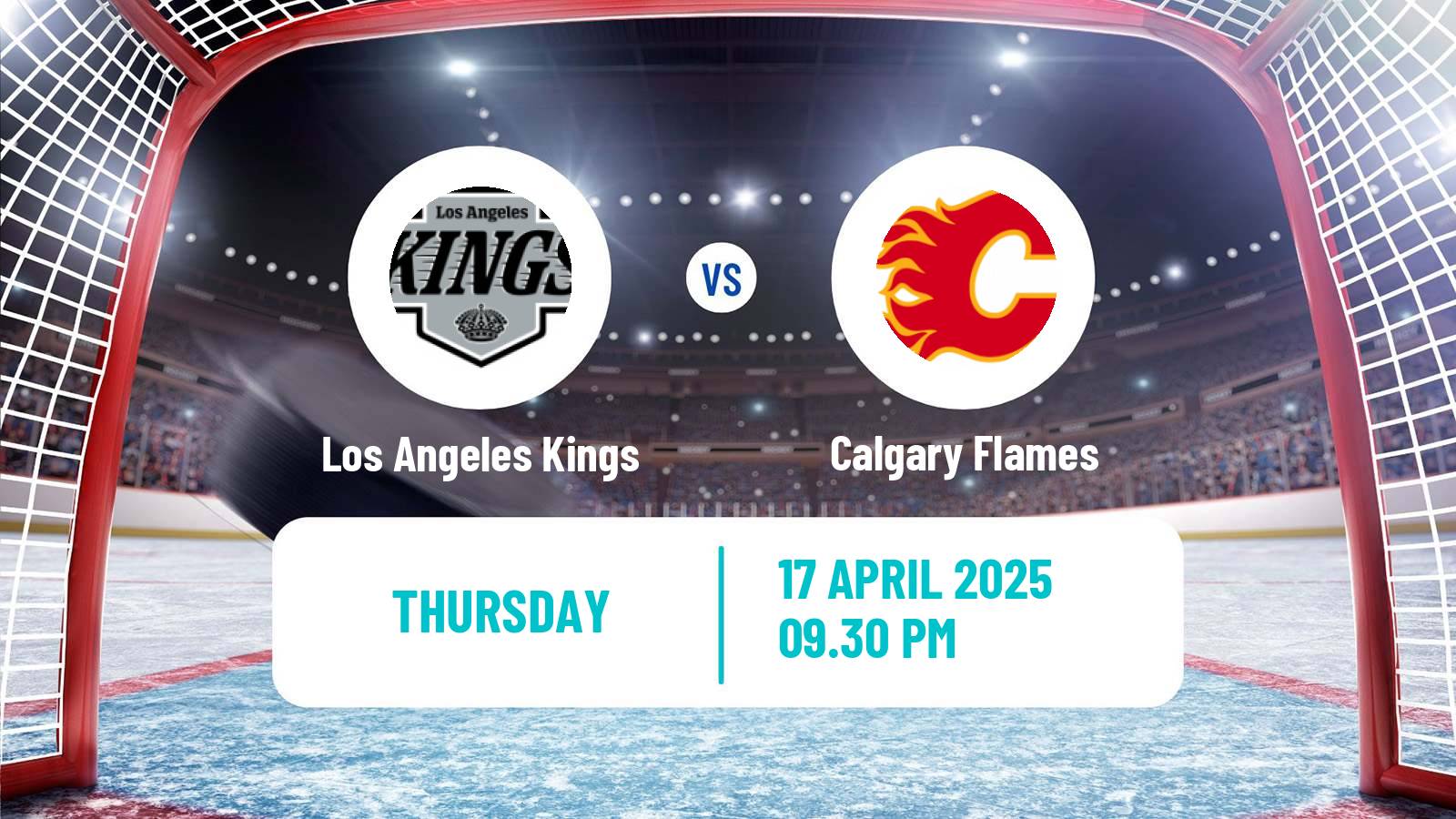 Hockey NHL Los Angeles Kings - Calgary Flames