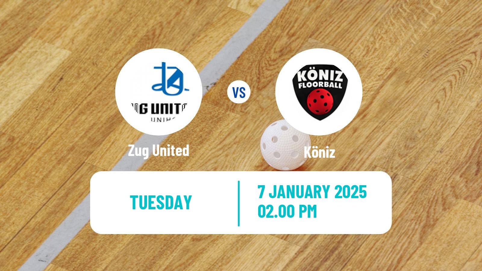 Floorball Swiss NLA Floorball Zug United - Köniz