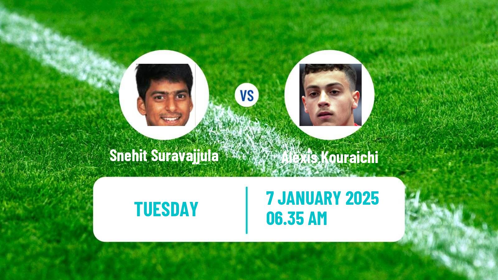 Table tennis Wtt Star Contender Doha Men Snehit Suravajjula - Alexis Kouraichi