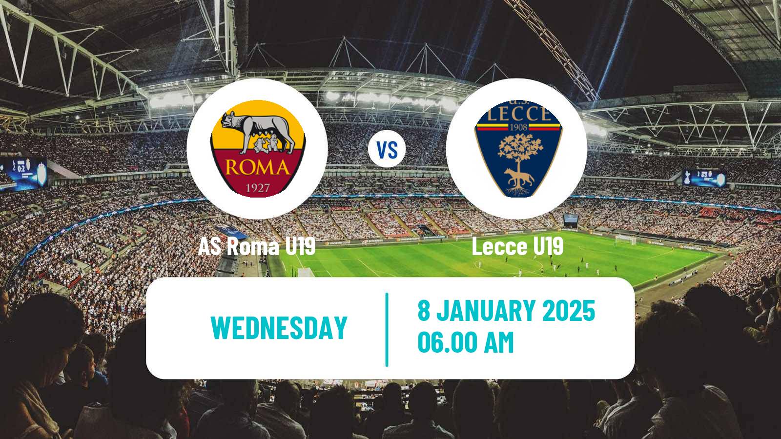 Football Coppa Italia Primavera Roma U19 - Lecce U19