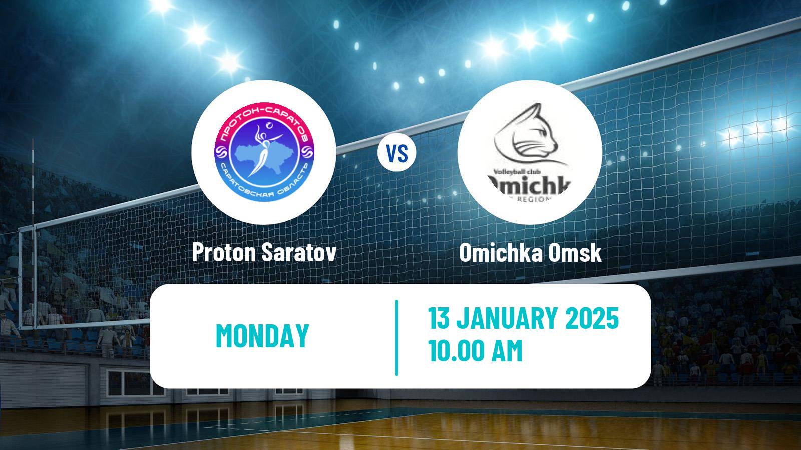 Volleyball Russian Super League Volleyball Women Proton Saratov - Omichka