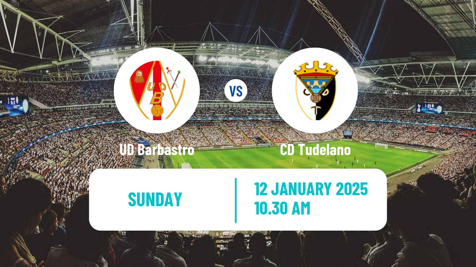Football Spanish Segunda RFEF - Group 2 Barbastro - Tudelano