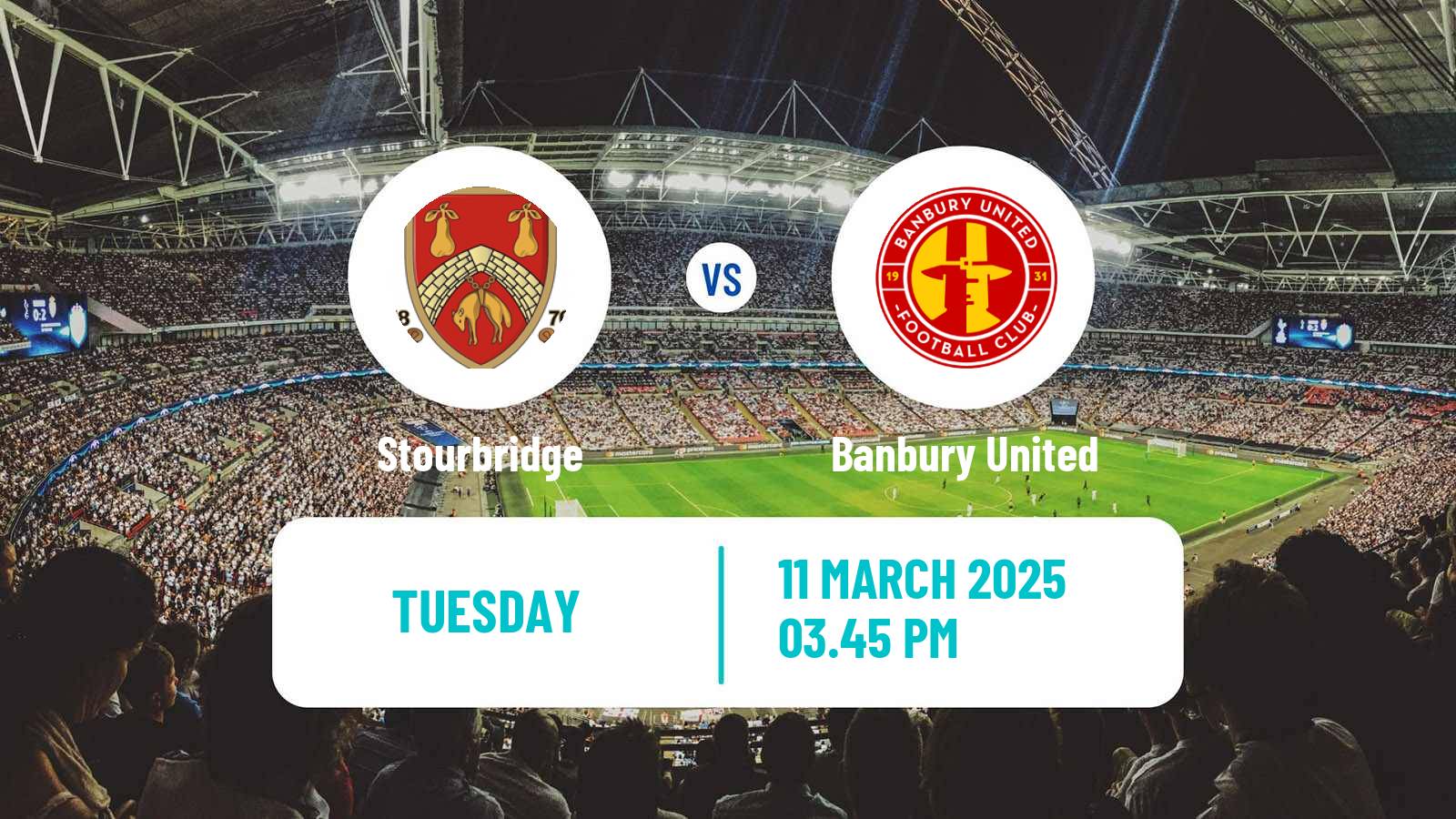 Soccer English Southern League Central Division Stourbridge - Banbury United