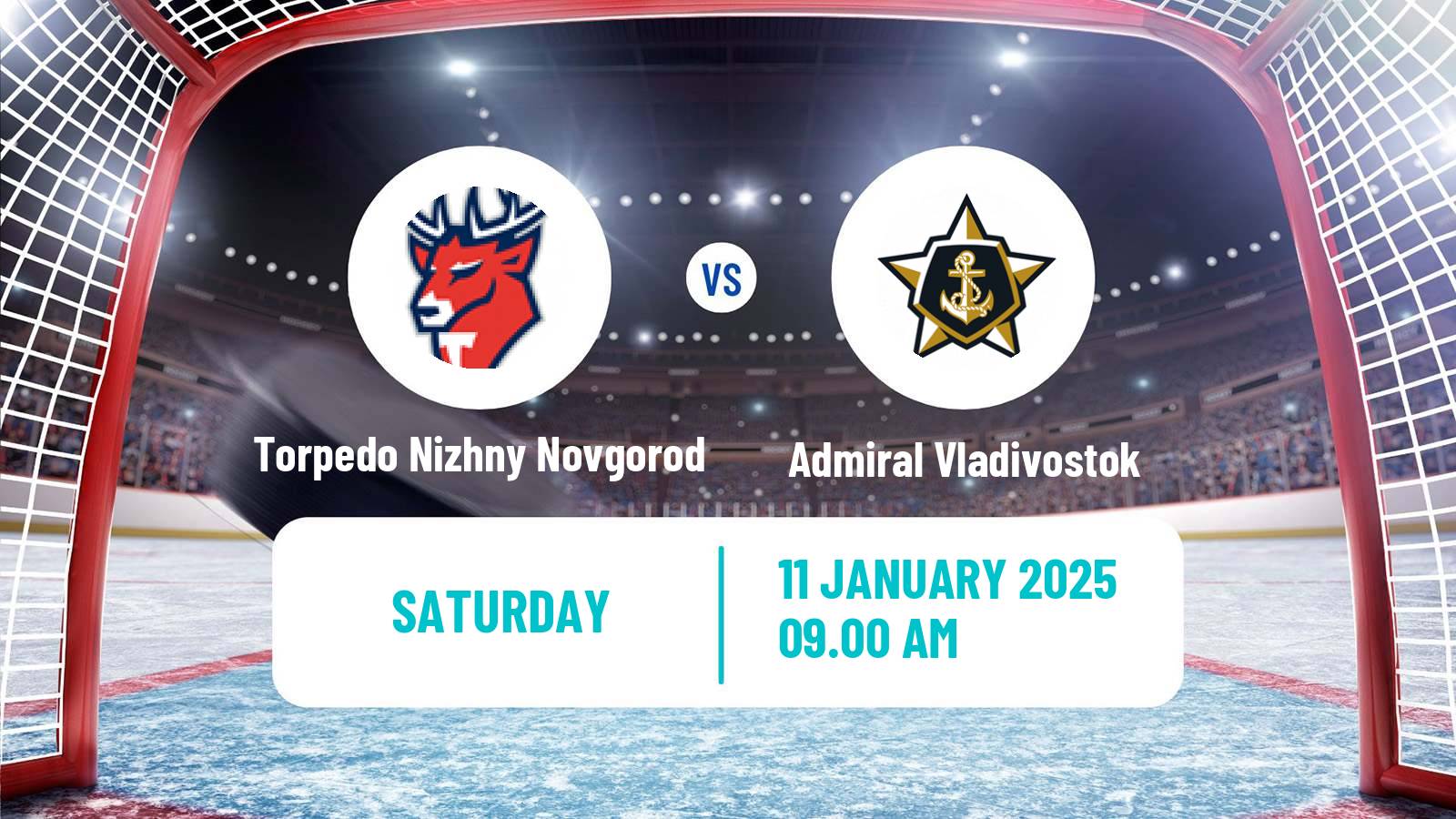 Hockey KHL Torpedo Nizhny Novgorod - Admiral Vladivostok