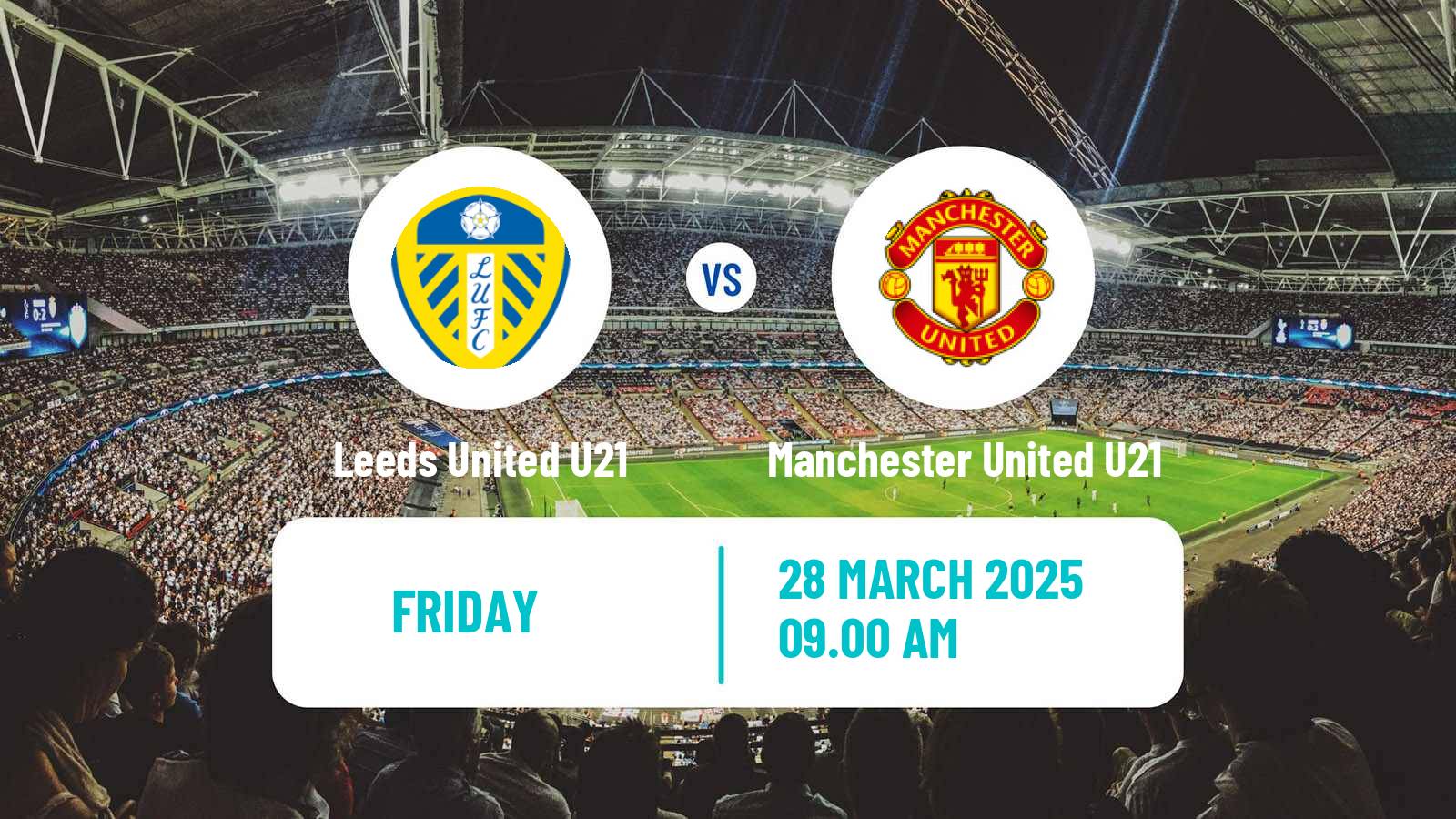 Soccer English Premier League 2 Leeds United U21 - Manchester United U21