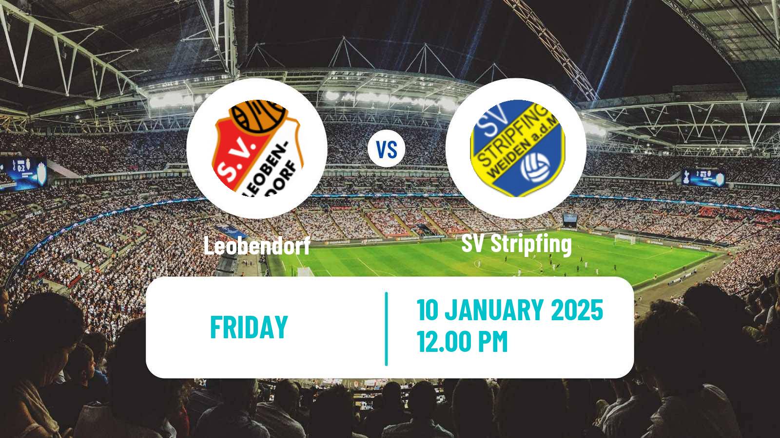 Soccer Club Friendly Leobendorf - Stripfing