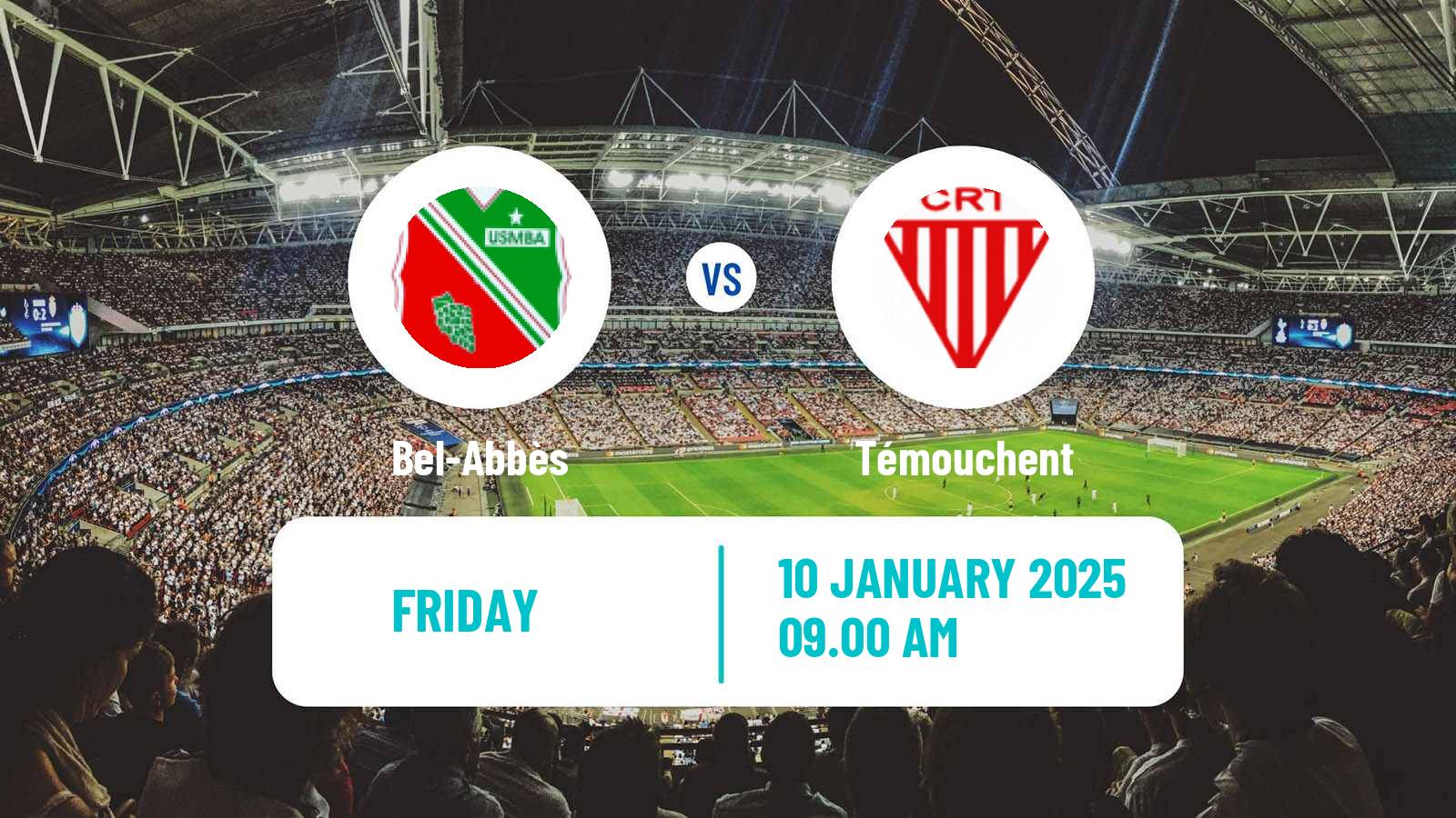 Soccer Algerian Cup Bel-Abbès - Témouchent