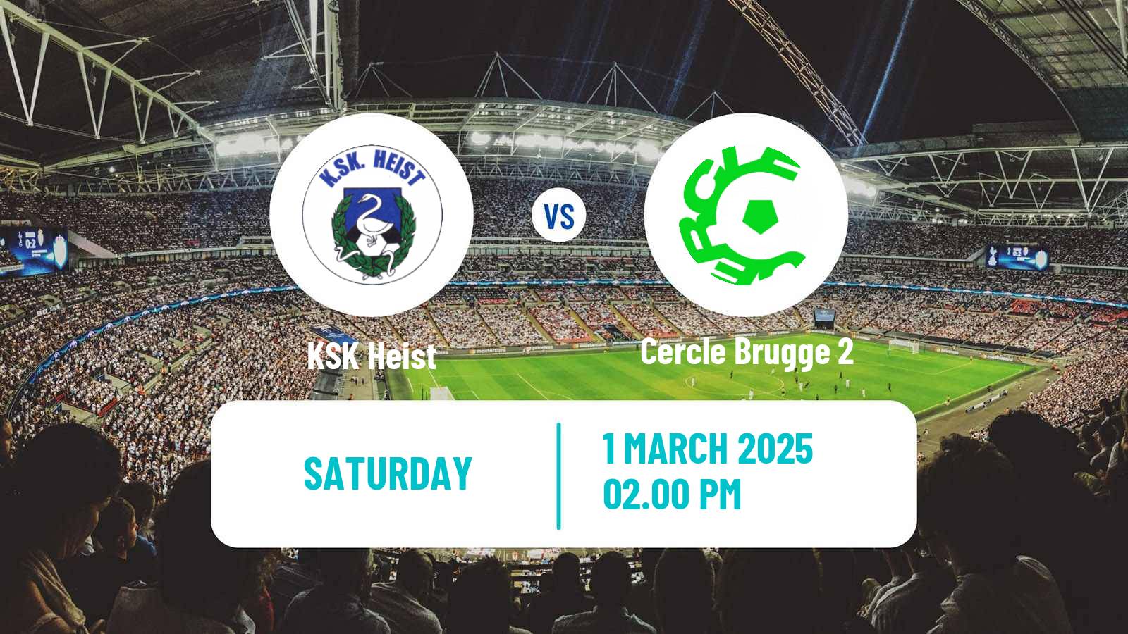 Soccer Belgian National Division 1 VV Heist - Cercle Brugge 2