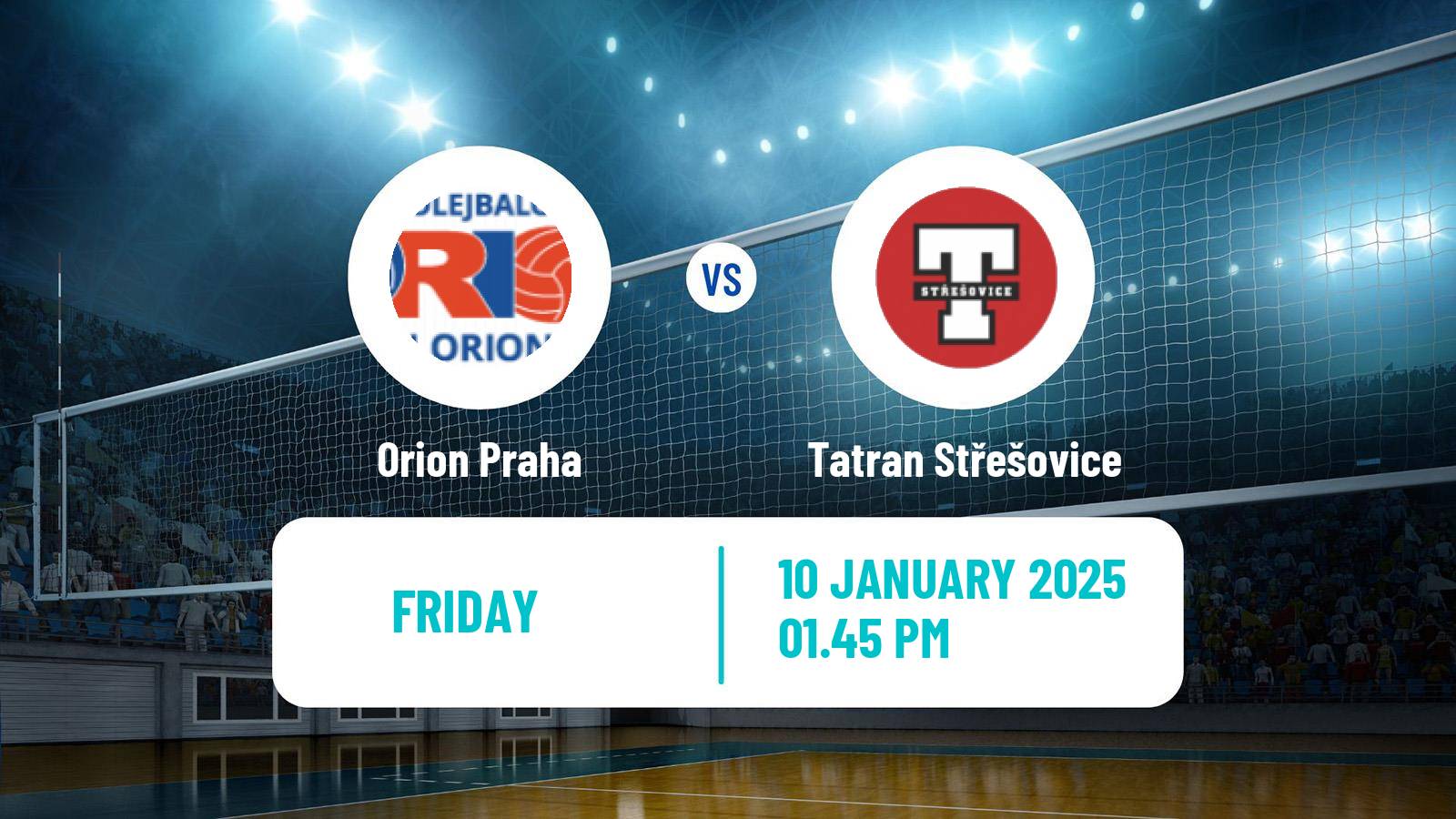Volleyball Czech 1 Liga Volleyball Women Orion Praha - Tatran Střešovice