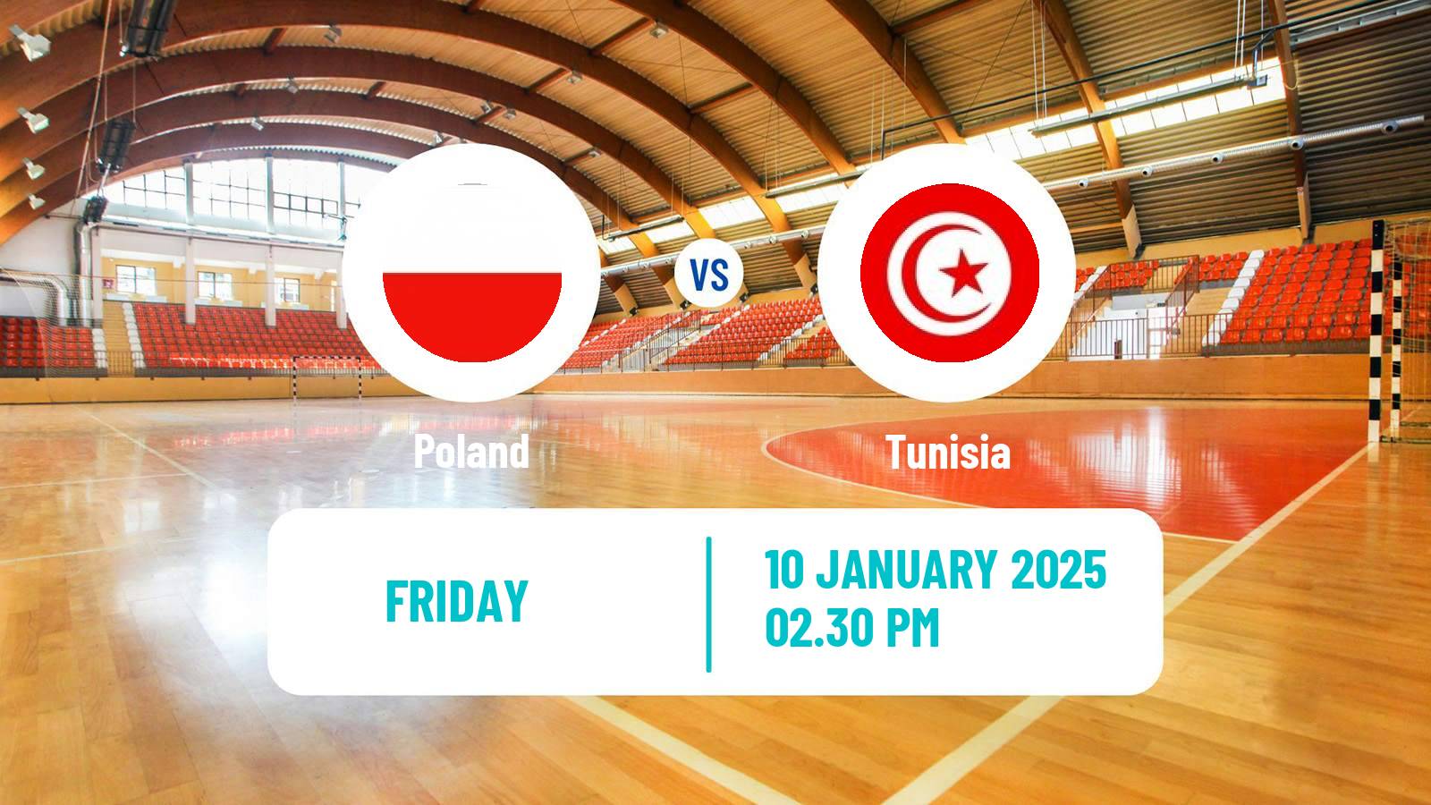 Handball Friendly International Handball Poland - Tunisia