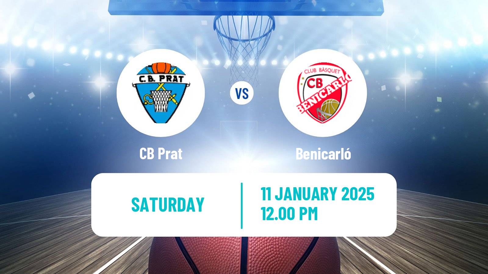 Basketball Spanish LEB Plata Prat - Benicarló