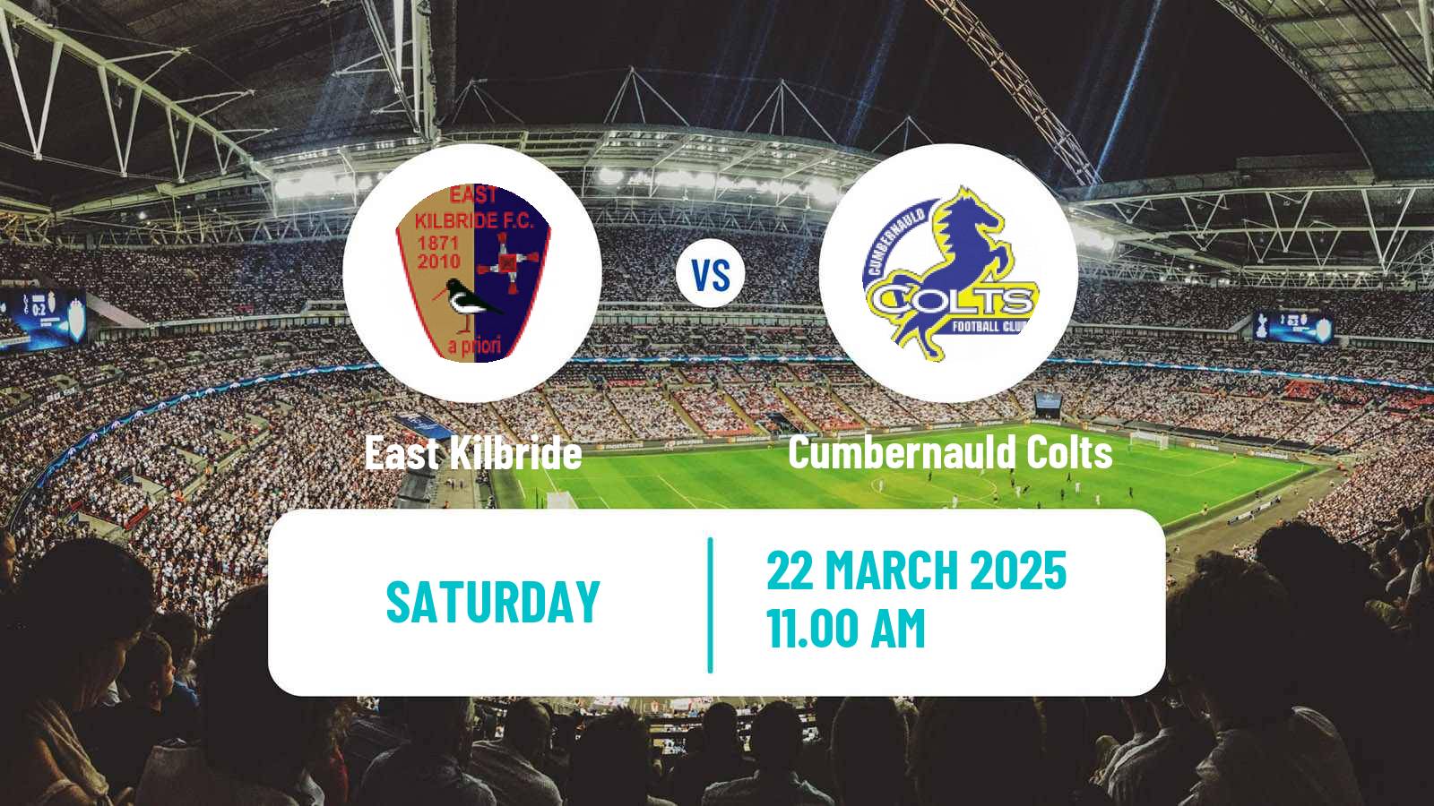 Soccer Scottish Lowland League East Kilbride - Cumbernauld Colts