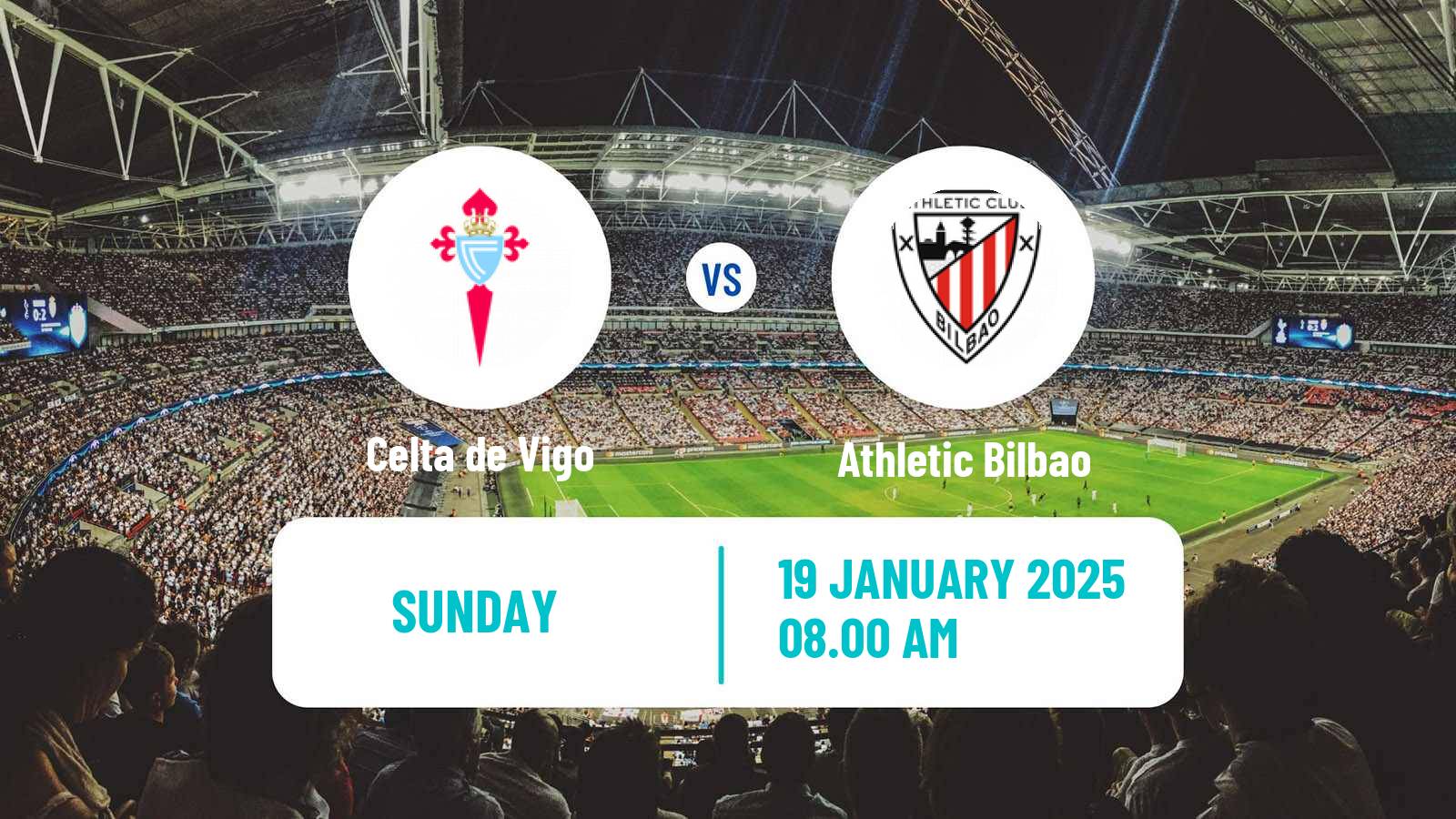 Football Spanish LaLiga Celta de Vigo - Athletic Bilbao