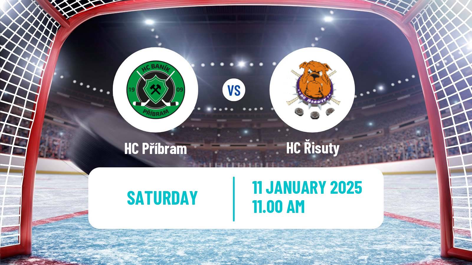 Hockey Czech 2 Liga Hockey West Příbram - Řisuty