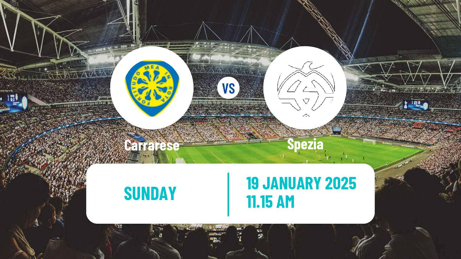 Football Italian Serie B Carrarese - Spezia