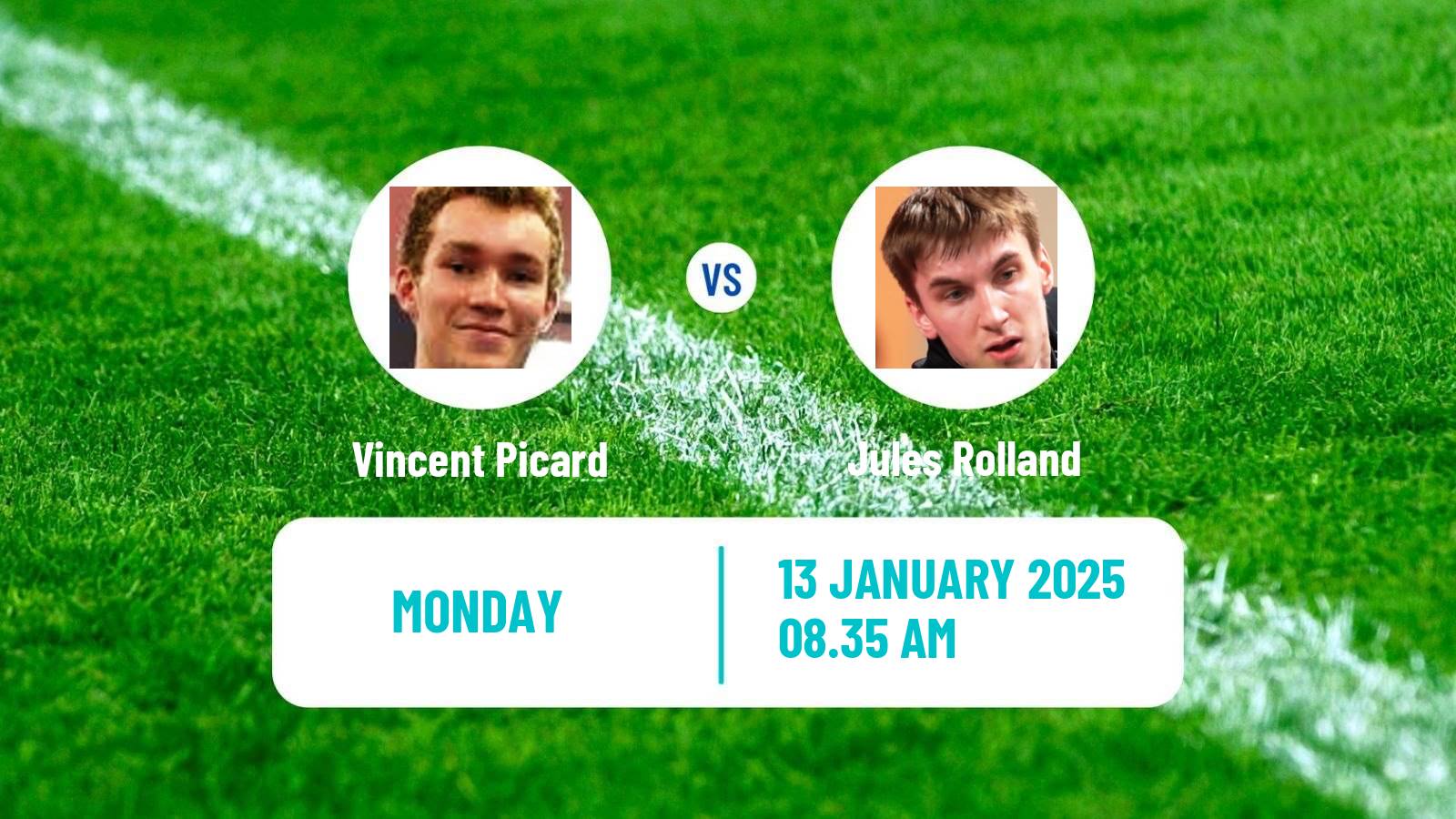 Table tennis Wtt Contender Muscat Men Vincent Picard - Jules Rolland