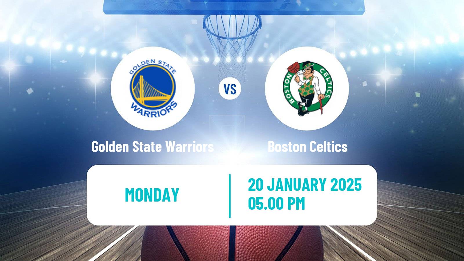 Basketball NBA Golden State Warriors - Boston Celtics